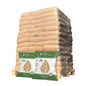 Pellet di legno di faggio – Bancale da 60 sacchi da 15 kg